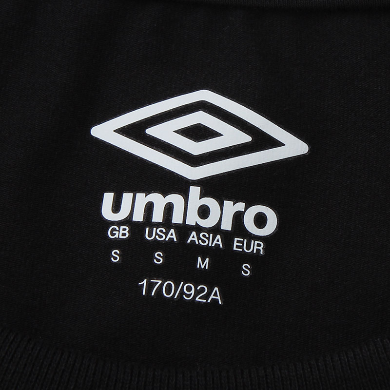 【自营】Umbro茵宝短袖T恤男夏欧文同款纯棉t恤休闲学生运动T恤UCC63091-999