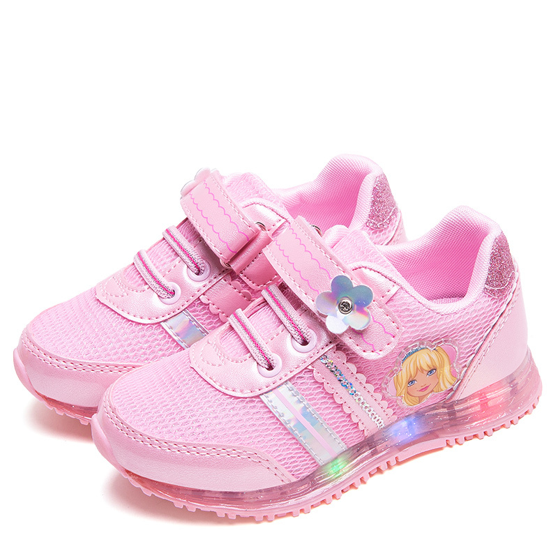 芭比barbie儿童运动鞋