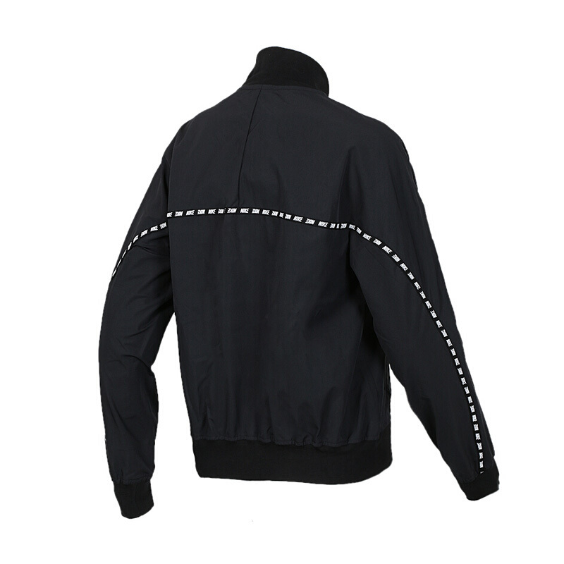 NIKE耐克女装上衣运动服立领针织夹克外套885376-010
