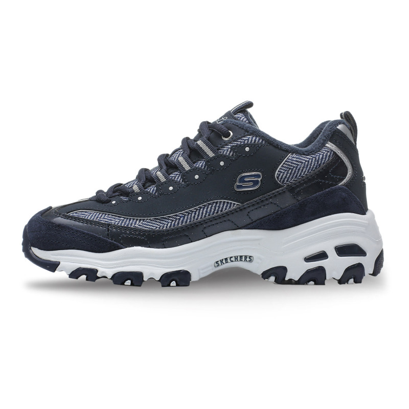 skechers斯凯奇女鞋dlites熊猫鞋运动休闲鞋66666036