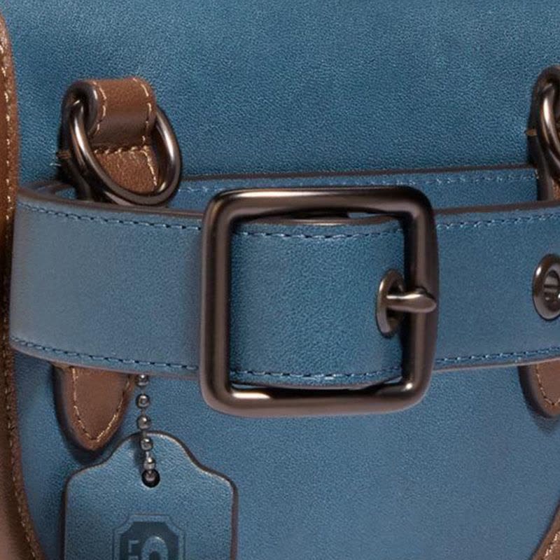 【预定】20春新款COACH/蔻驰旋转扣 腰包斜挎小包107 15*12*4CM图片