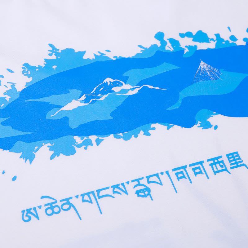 ZQ吴刚老师联合设计恒源祥藏羚羊长袖T恤图片