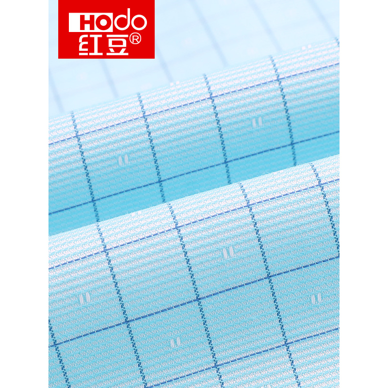 HODO红豆男装 男士衬衫 2018夏季时尚休闲简约格纹提花扣领男士短袖衬衫