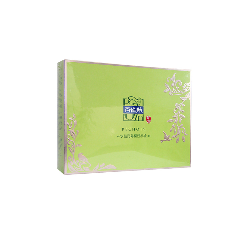 PECHOIN百雀羚5件套装 水嫩精纯水凝润养洁面+精华水(滋润型)+乳+霜+精华液 补水保湿滋润营养女各种肤质