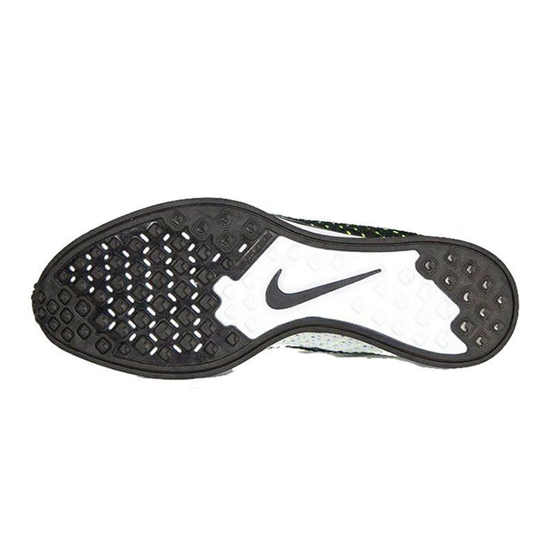 NikeFlyknitRacer黑白阴阳鸳鸯飞线男女休闲跑鞋526628-01图片