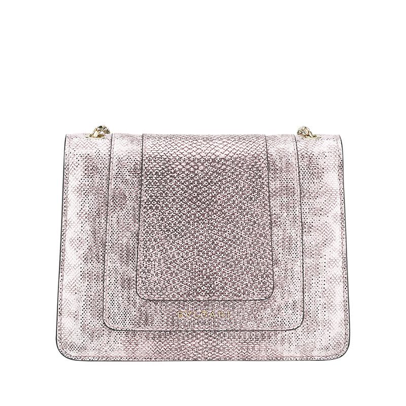 【预定】BVLGARI宝格丽 SERPENTI FOREVER 经典蛇头单肩包 20*14*4.5CM图片