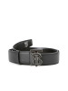 博柏利 BURBERRY TB 腰带3.5D TB LOGO粒面皮8024167 男款 腰带 黑扣