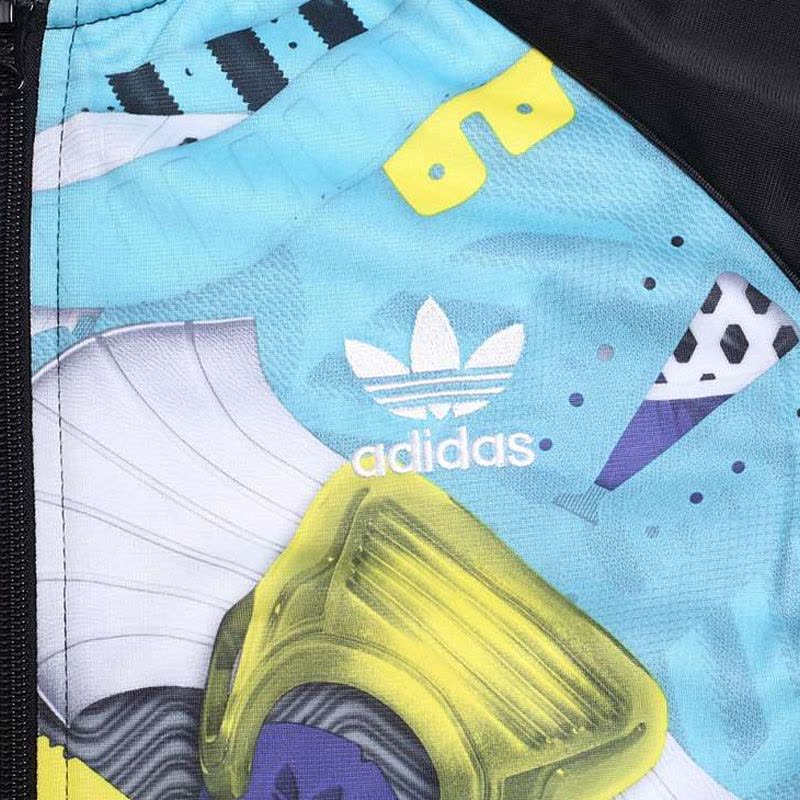 ADIDAS阿迪达斯男子上衣印花舒适修身休闲运动外套BK5924图片