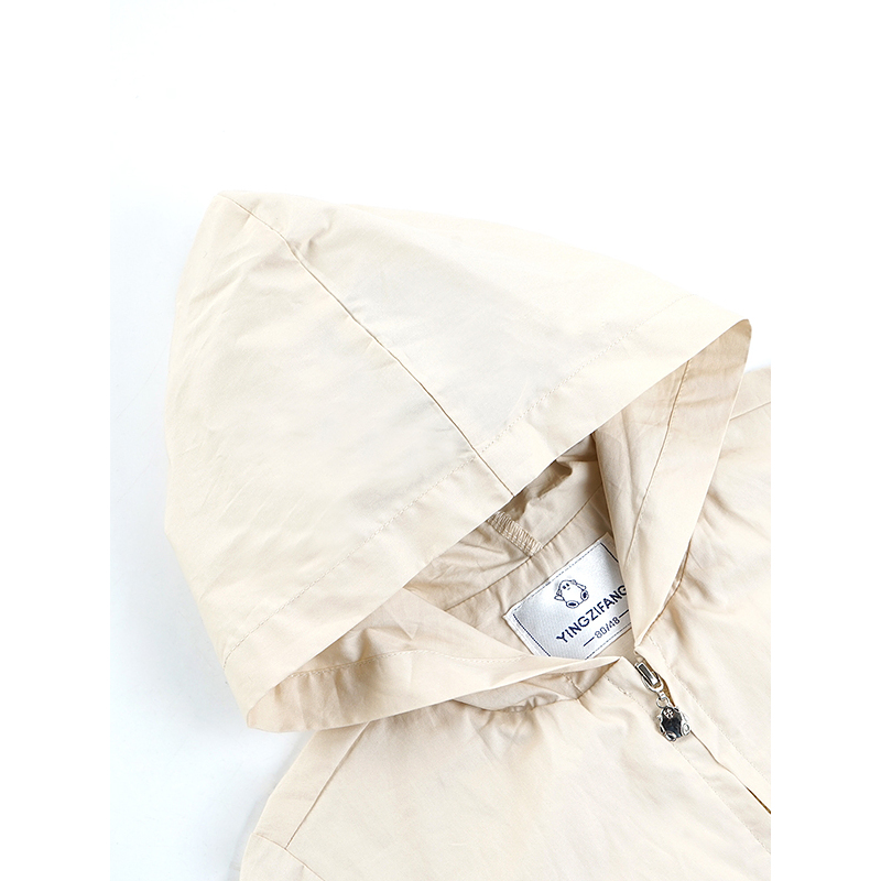 男童春季新品外套长袖拉链双口袋两色时尚外出服1-5岁80-120cm