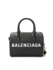 BALENCIAGA/巴黎世家 女包小号VILLE字母LOGO波士顿包 518872