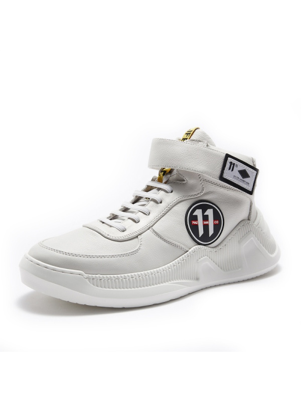 维界鞋子男欧洲站潮流高帮板鞋时尚休闲鞋男运动篮球鞋街舞嘻哈鞋