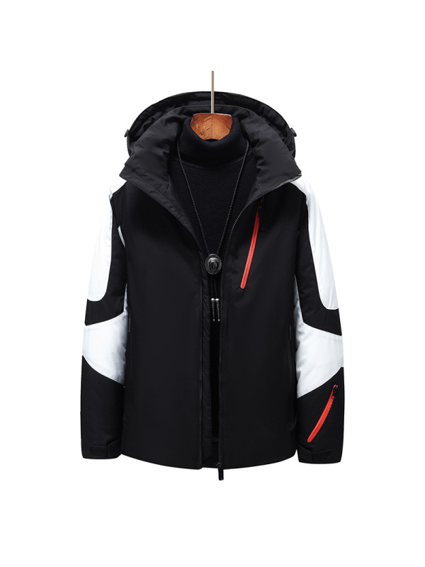 羽绒服男士冬季新款连帽加厚保暖潮流男装夹克羽绒青年休闲男外套