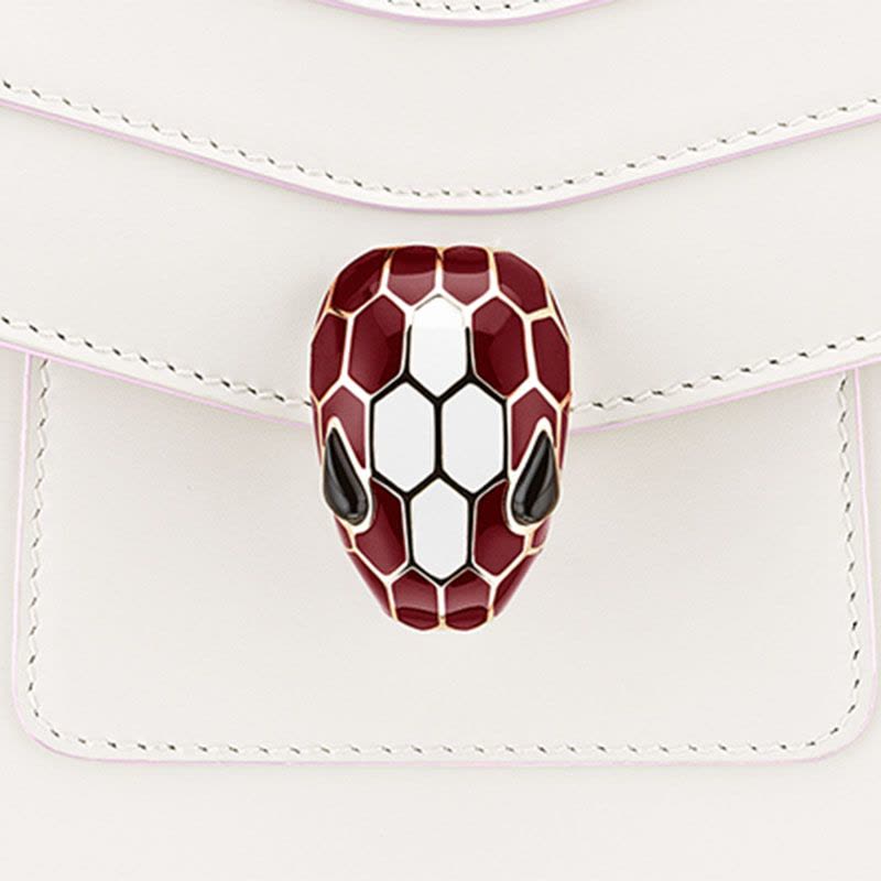 BVLGARI/宝格丽 SERPENTI FOREVER 单肩包 289198 白玛瑙色图片
