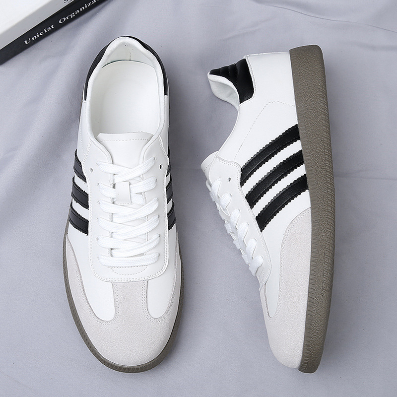 小众设计复古阿甘鞋男休闲滑板鞋男士百搭经典德训鞋透气低帮潮鞋