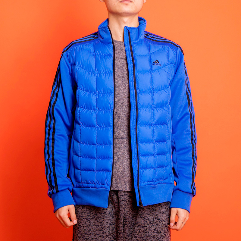 adidas阿迪达斯男装运动休闲保暖外套棉服ay4123