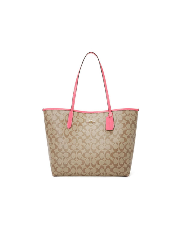 COACH 蔻驰 购物袋 logo印花 织物 5696