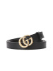 古驰GUCCI 腰带 双G饰扣珍珠光面皮476342金扣 女款腰带女士皮带