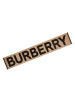 预订BURBERRY\博柏利 徽标提花有机羊毛围巾 33*188CM