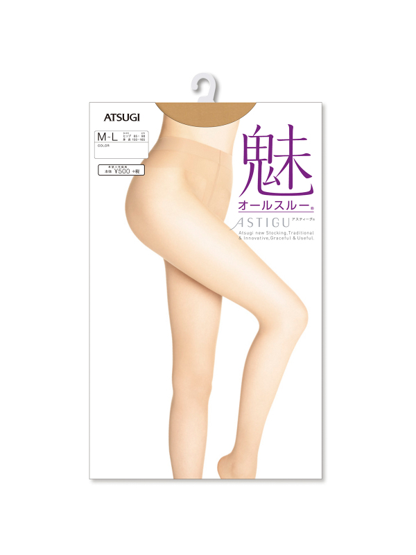 日本进口 厚木 ATSUGI 【魅】T型档防勾丝 夏季薄款丝袜连裤袜 FP5931