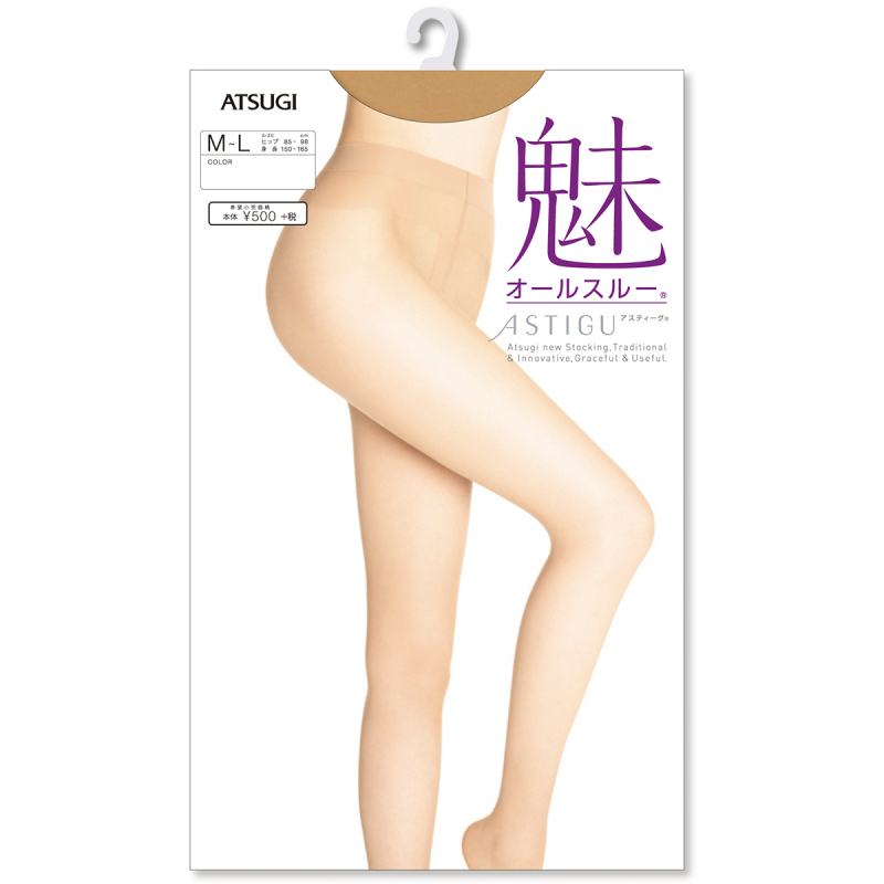 日本进口 厚木 ATSUGI 【魅】T型档防勾丝 夏季薄款丝袜连裤袜 FP5931