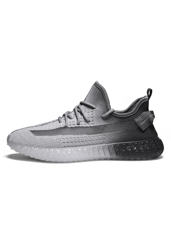 Ceba男鞋夏季新款网红时尚潮流渐变色飞织椰子鞋休闲透气运动男鞋2021