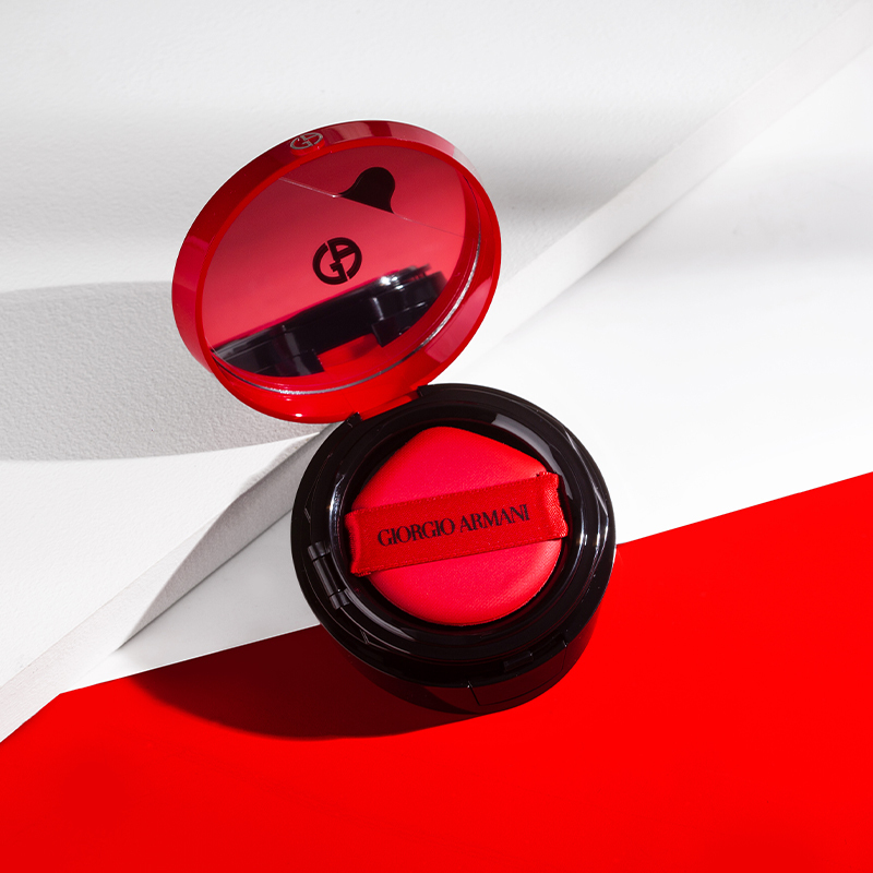 [国内专柜正品]阿玛尼armani精华红气垫红漆光气垫持久保湿遮瑕3#自然