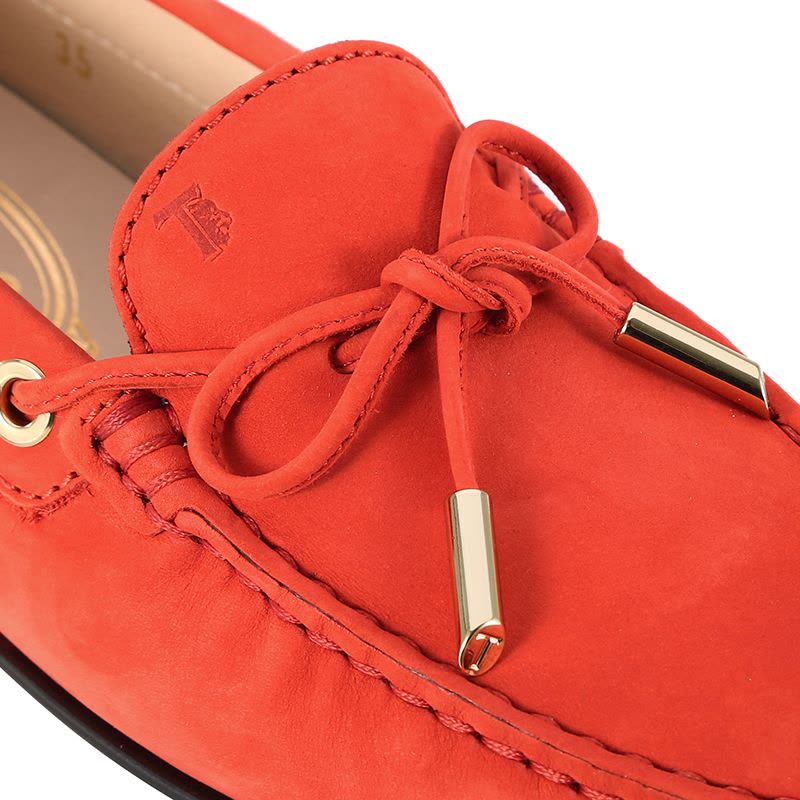 TODS/托德斯 女士GOMMA蝴蝶结经典豆豆鞋 XXW0LU05030图片