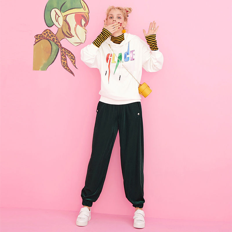 妖精的口袋elfsack女士卫衣帽衫