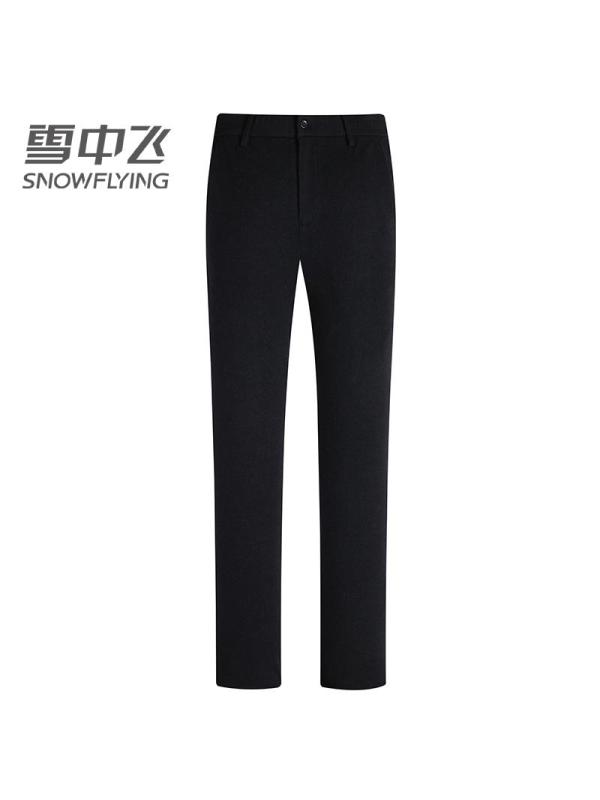 雪中飞休闲裤男秋季工装裤男潮牌修身长裤宽松大码潮流休闲裤男