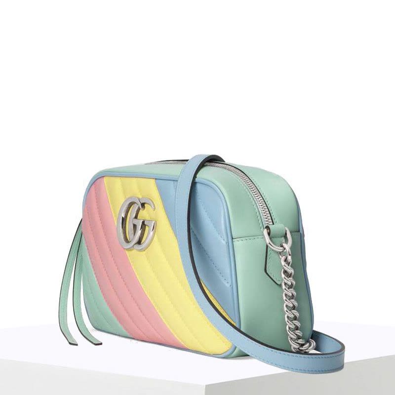 【预定】GUCCI GG Marmont 单肩包 447632小号 24*13*7CM图片