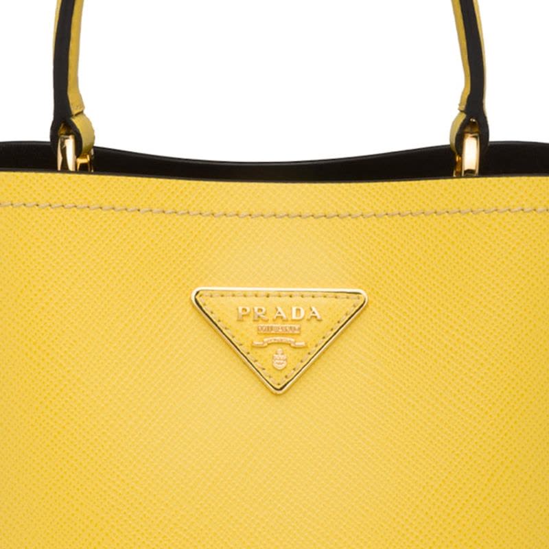【预定】20春夏款PRADA Panier 皮革手提包1BA217 OOO 17*18*10.5CM图片