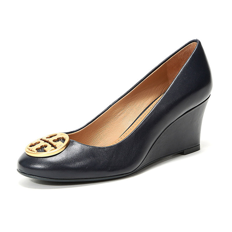 TORY BURCH 托里·伯奇 TB女鞋 皮革高跟鞋 45899