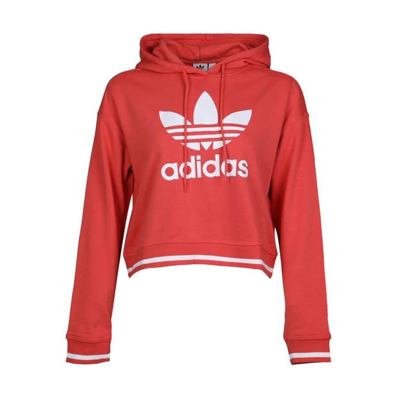 adidas阿迪达斯三叶秋季女子保暖舒适时尚套头衫卫衣DH2944图片