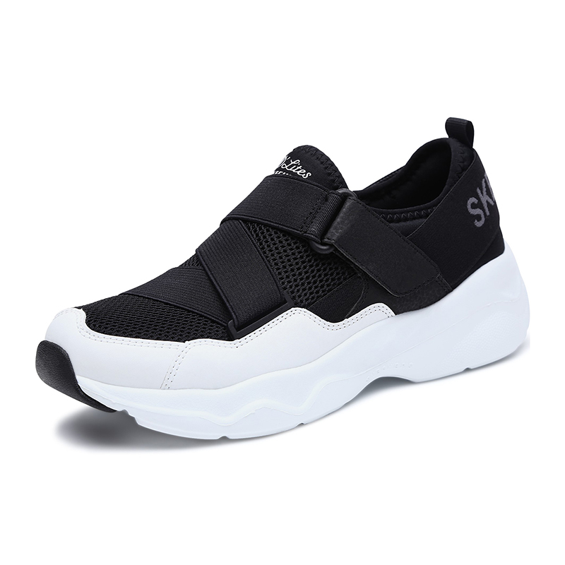 Skechers斯凯奇女鞋新款D’lites熊猫鞋轻便透气休闲鞋88888177