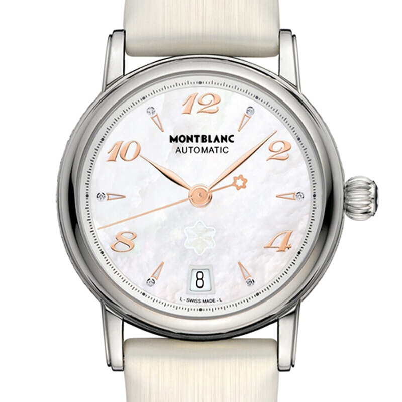 万宝龙montblanc手表明星系列皮带自动机械女士手表u0107119参数