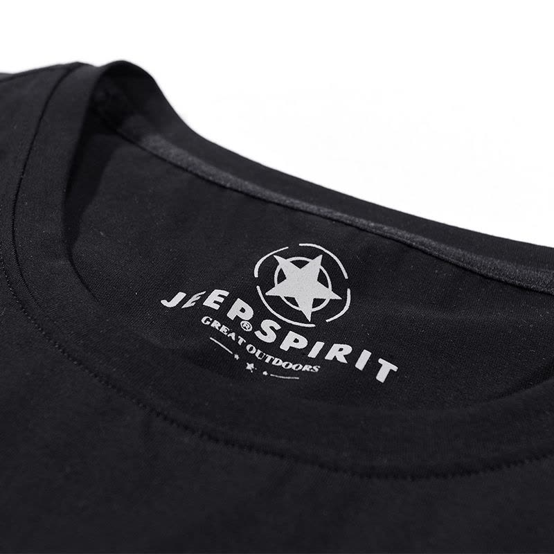 JEEP/吉普T恤男短袖夏季新款男士半袖体恤青年韩版潮流纯棉打底衫1123图片