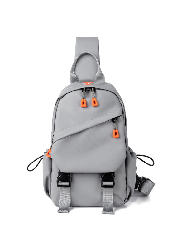 Ceba男士胸包斜挎男包耐磨防水皮膜胸前包男士包单肩包包