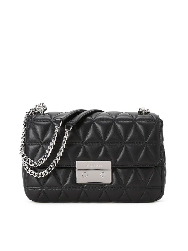 MICHAEL KORS SLOAN 口盖包 锁扣 绗缝皮 30S7SSLL3L