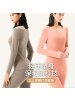 德绒无痕保暖内衣女士秋冬季加绒加厚自发热恒温打底秋衣秋裤套装
