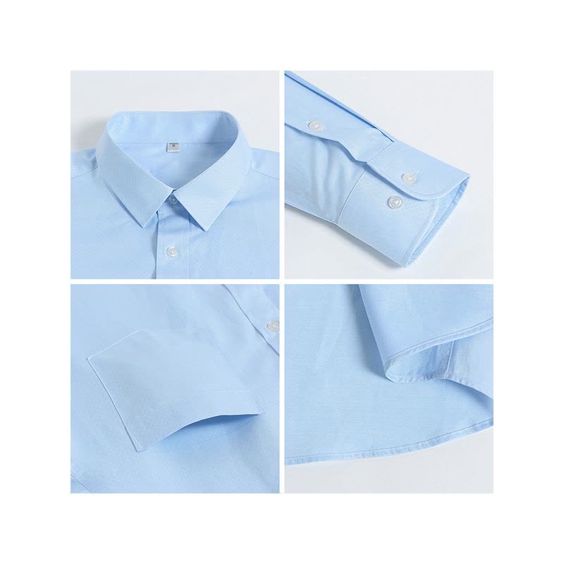 红豆相思鸟男装当季新品商务百搭时尚休闲长袖男士衬衫图片