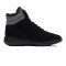 【自营】SKECHERS斯凯奇女鞋短靴高帮保暖轻便运动鞋14613 14613/BKGY黑色+灰色