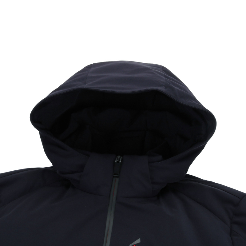 Youngor/雅戈尔冬季新品男士商务休闲白鸭绒连帽羽绒服外套956FQA