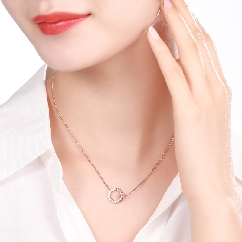 佐卡伊timelove时光里的爱罗马时光钻石项链