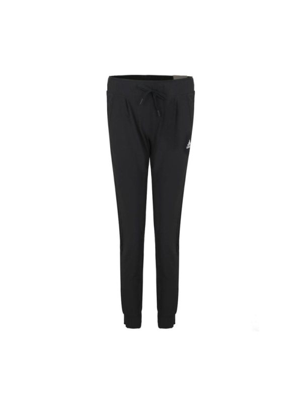 ADIDAS阿迪达斯新款女子休闲运动针织束脚跑步长裤DW5725