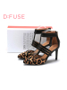 迪芙斯D:FUSE尖头高跟性感豹纹单鞋女DF51113059