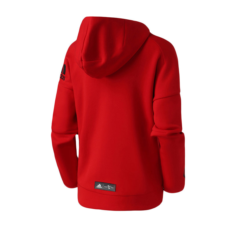 adidas女服夹克外套CNY HTT ZNE休闲运动服EA2102 L EA2102红色