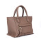 珑骧 LONGCHAMP 奢侈品 女士MAILBOX系列褐灰色皮质小号手提单肩斜挎包 10103 HTA 015