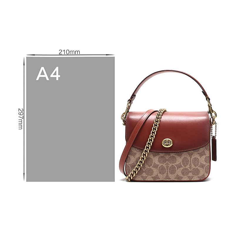 coach蔻驰2020新款女士cassie19号小号手提单肩斜挎包89089