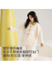 暗提花珊瑚绒睡衣女秋冬款甜美加厚加绒长袖可外穿女士家居服套装