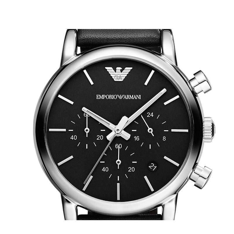 阿玛尼(EMPORIO ARMANI)手表 潮流意大利风格简约时尚男士手表 AR1733